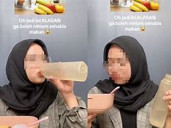 Makan Jangan Langsung Minum